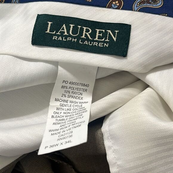 Lauren Ralph Lauren dress pants size 36x34 - Picture 6 of 6